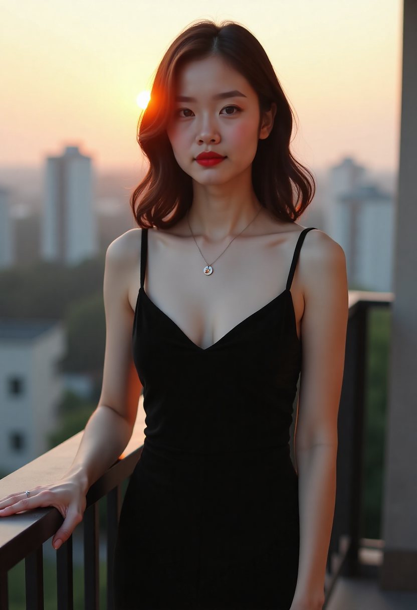 父子修自行车